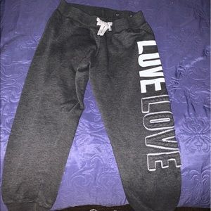Dark grey joggers